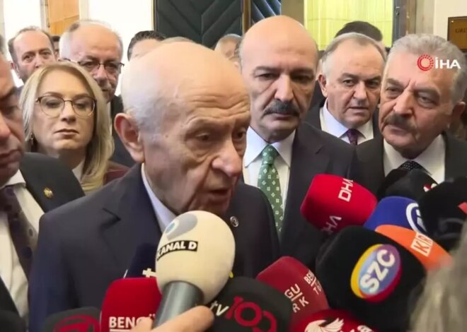 Bahçeli’den Teğmenler Açıklaması